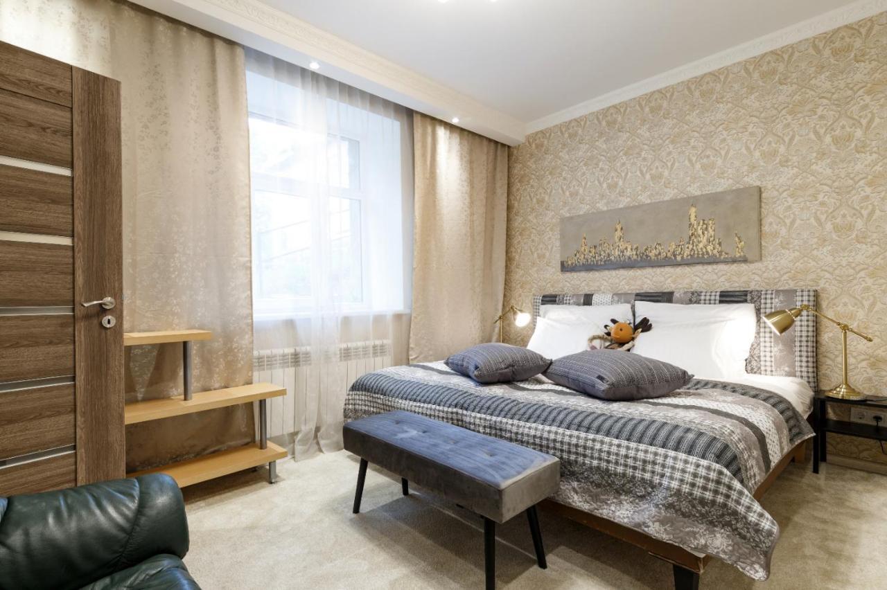 ריגה Parkcosylux Two Bedrooms Apart Free Parking מראה חיצוני תמונה